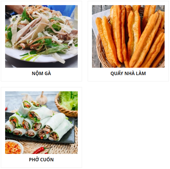 Món thêm phở 10 Lý Quốc Sư