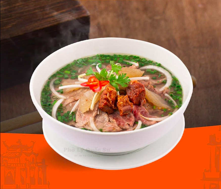 Phở đặc biệt tại quán phở ngon Đà Lạt